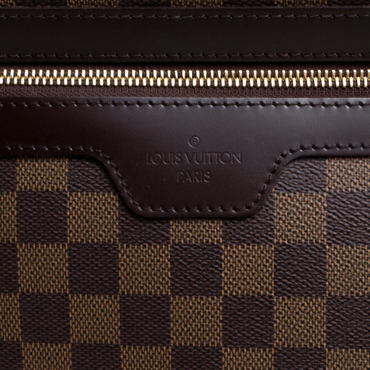 Pre Owned Louis Vuitton Damier Ebene Canvas Pegase 45 Luggage