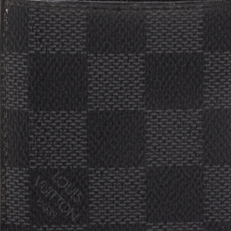 مملوكة مسبقًا Louis Vuitton Damier Graphite Canvas Card Holder