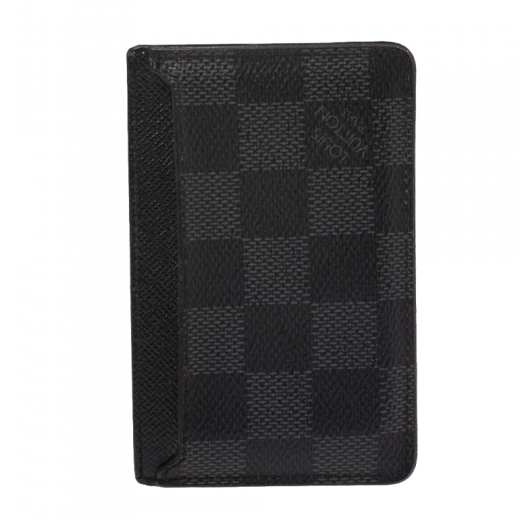 مملوكة مسبقًا Louis Vuitton Damier Graphite Canvas Card Holder