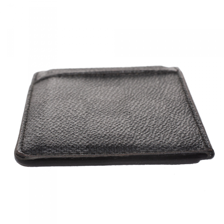 مملوكة مسبقًا Louis Vuitton Damier Graphite Canvas Card Holder