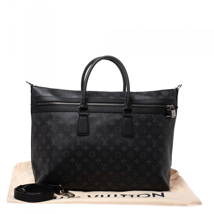 Pre Owned Louis Vuitton Monogram Coated Canvas Eclipse Apollo All Day Carry On Bag