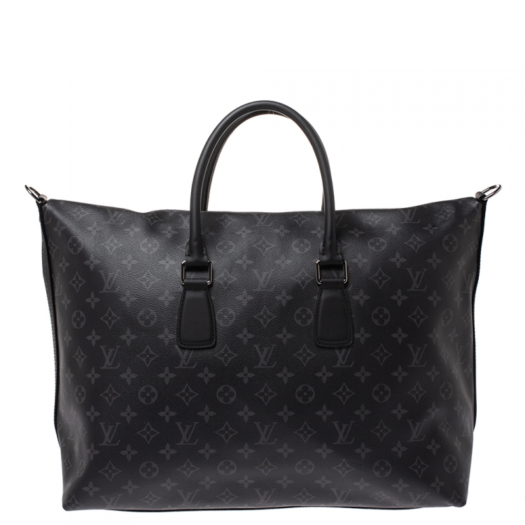 Pre Owned Louis Vuitton Monogram Coated Canvas Eclipse Apollo All Day Carry On Bag
