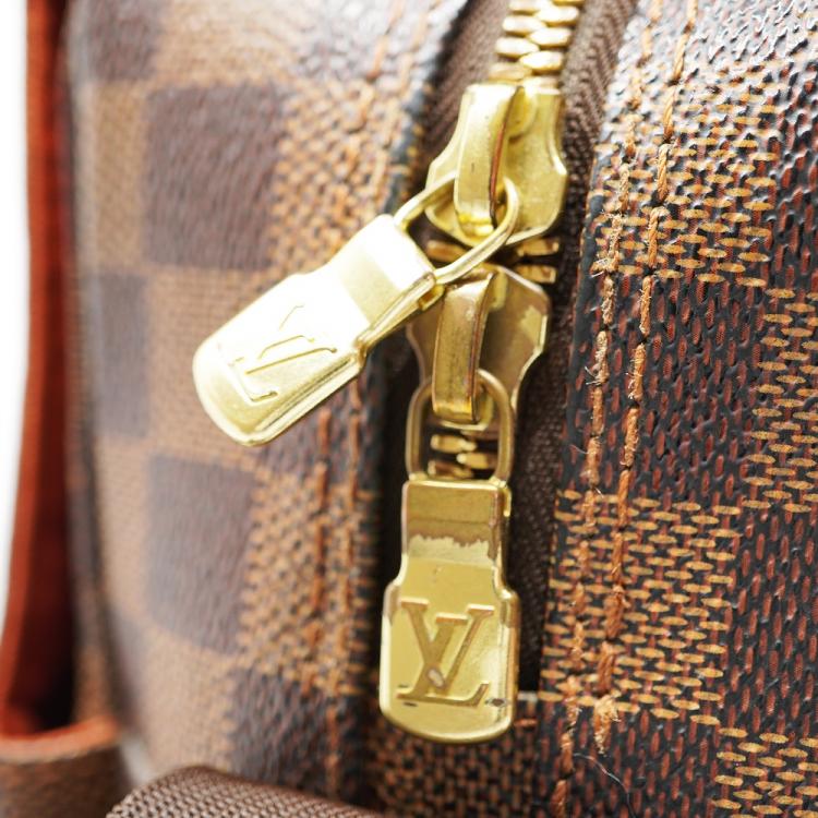 Pre Owned Louis Vuitton Damier Ebene Naviglio Messenger Bag 