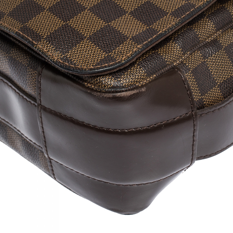Pre Owned Louis Vuitton Damier Ebene Canvas Bastille Messenger Bag