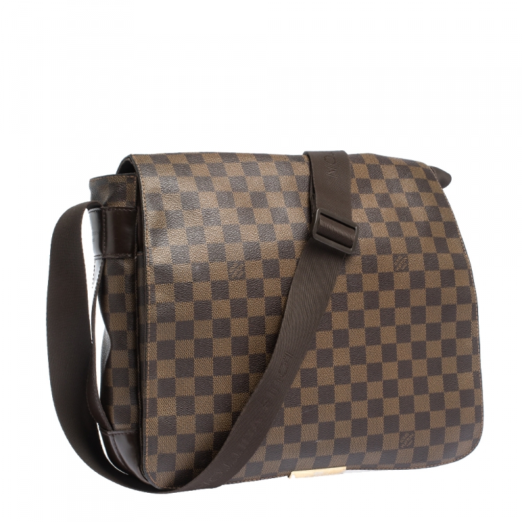Pre Owned Louis Vuitton Damier Ebene Canvas Bastille Messenger Bag