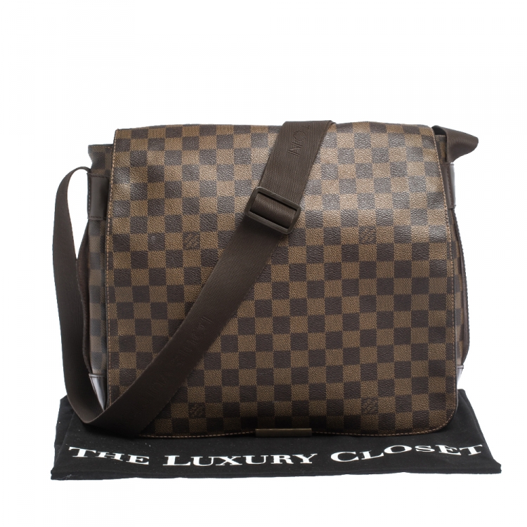 Pre Owned Louis Vuitton Damier Ebene Canvas Bastille Messenger Bag