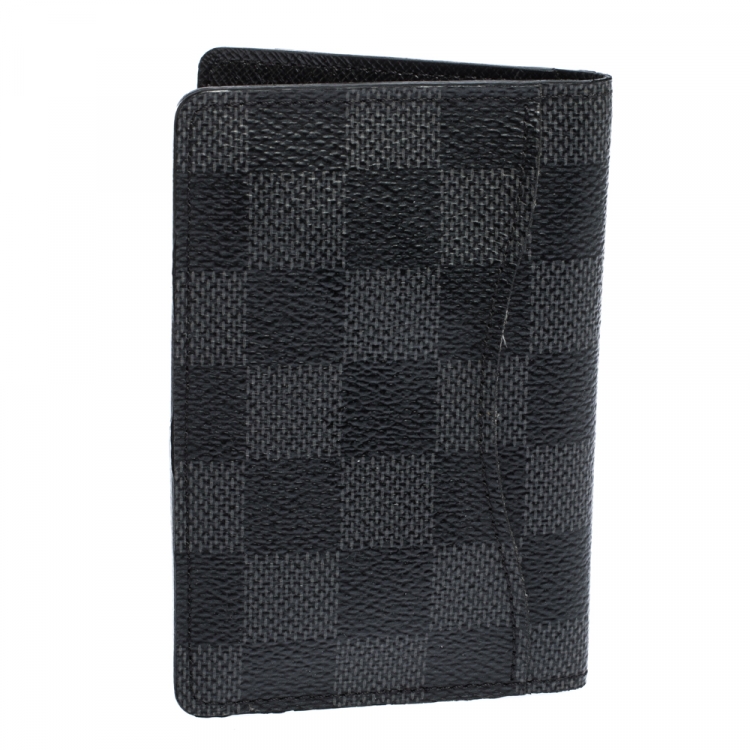 louis vuitton damier graphite pocket organizer