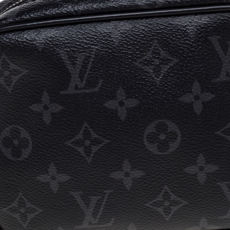 Pre Owned Louis Vuitton Monogram Eclipse Canvas Toilet Pouch PM