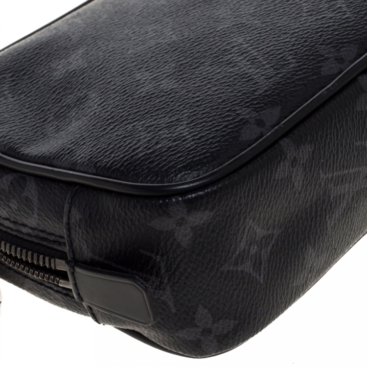 Pre Owned Louis Vuitton Monogram Eclipse Canvas Toilet Pouch PM