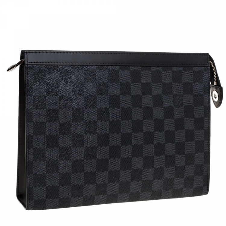Pre Owned Louis Vuitton Damier Graphite Pochette Voyage MM