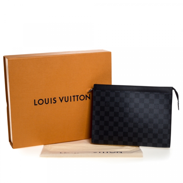 Pre Owned Louis Vuitton Damier Graphite Pochette Voyage MM