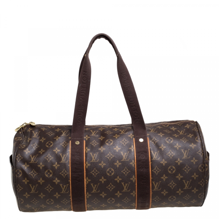 Pre Owned Louis Vuitton Monogram Canvas Beaubourg Sporty Duffel Bag