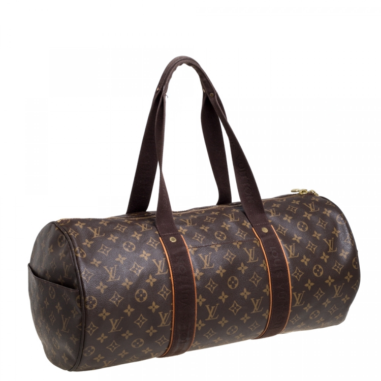 Pre Owned Louis Vuitton Monogram Canvas Beaubourg Sporty Duffel Bag