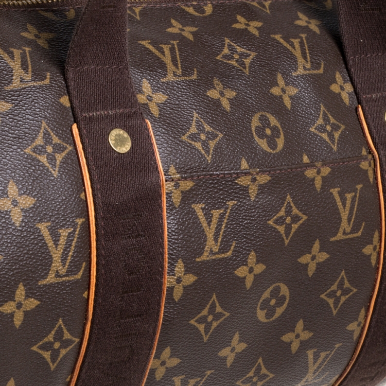 Pre Owned Louis Vuitton Monogram Canvas Beaubourg Sporty Duffel Bag