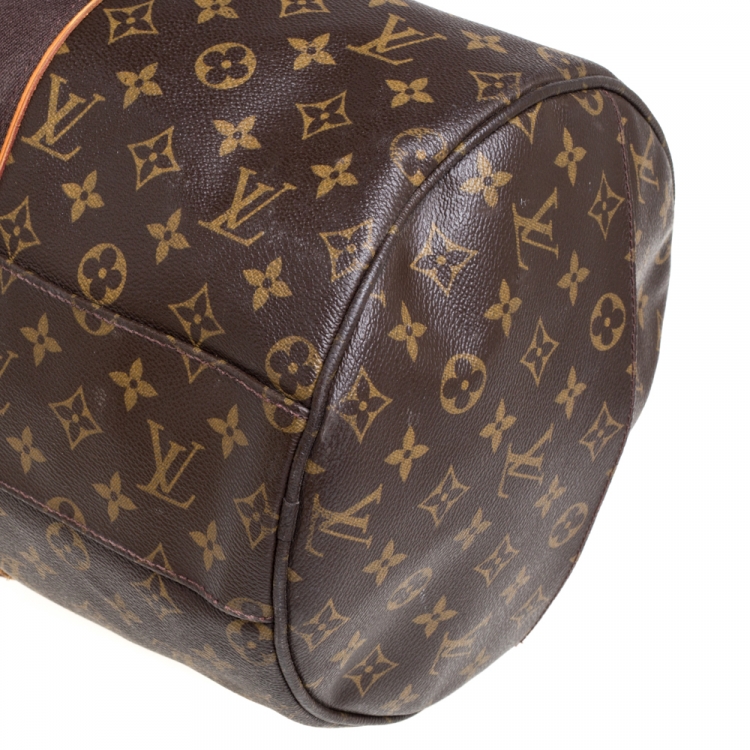 Pre Owned Louis Vuitton Monogram Canvas Beaubourg Sporty Duffel Bag