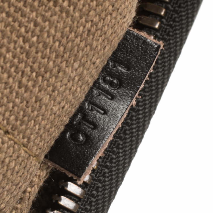 Pre Owned Louis Vuitton Dark Brown Utah Leather Shawnee Pochette Bag