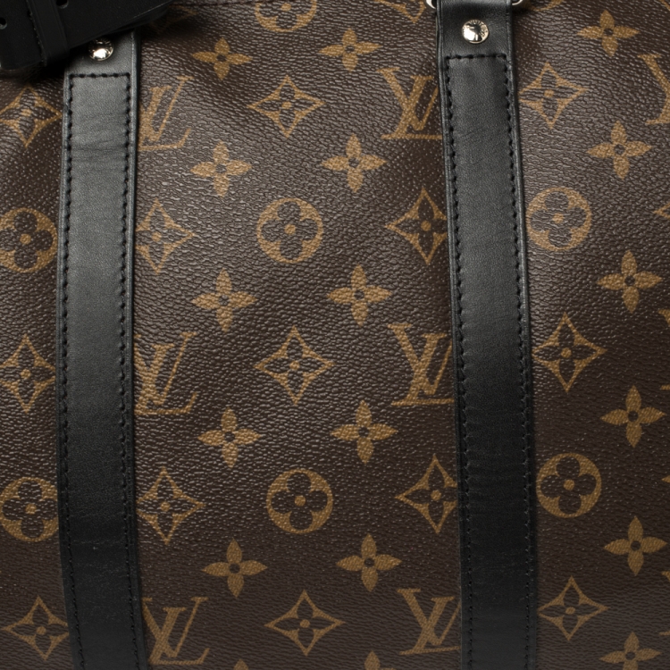Pre Owned Louis Vuitton Monogram Canvas Keepall Bandouliere 45 Bag