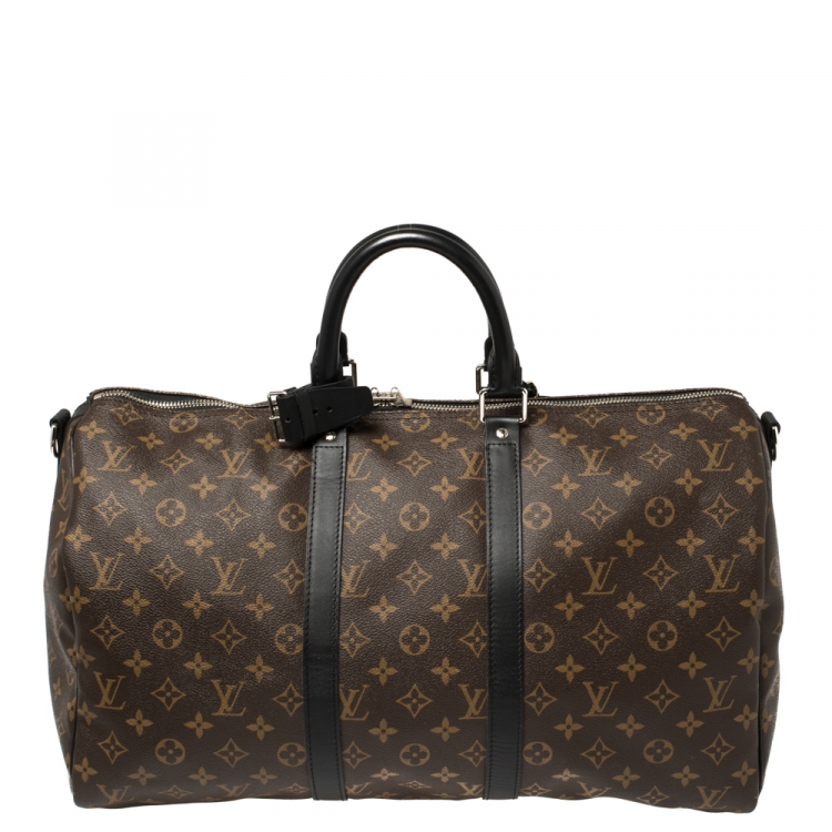 Louis Vuitton Empreinte Leather KEEPALL BANDOULIeRE 45 - Luxuryeasy