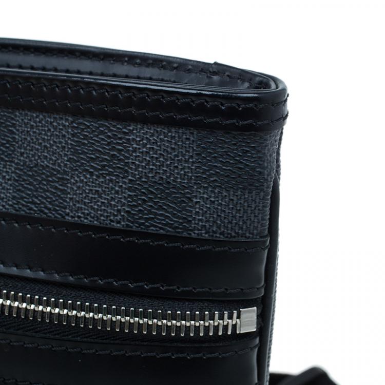 Pre Owned Louis Vuitton Damier Graphite Thomas Messenger Bag