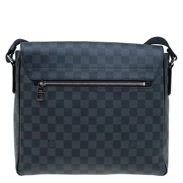 Pre Owned Louis Vuitton Damier Graphite Canvas District MM Bag