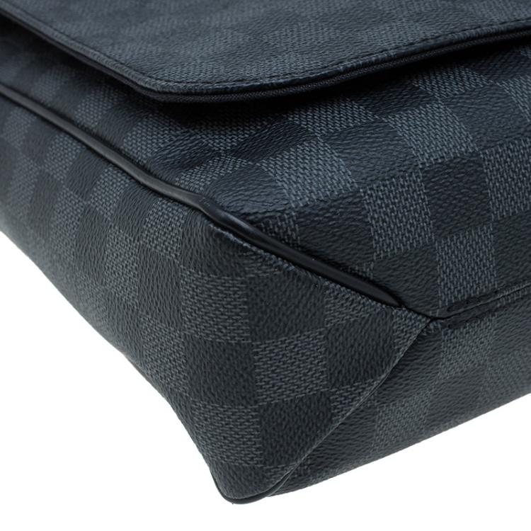 Pre Owned Louis Vuitton Damier Graphite Canvas District MM Bag