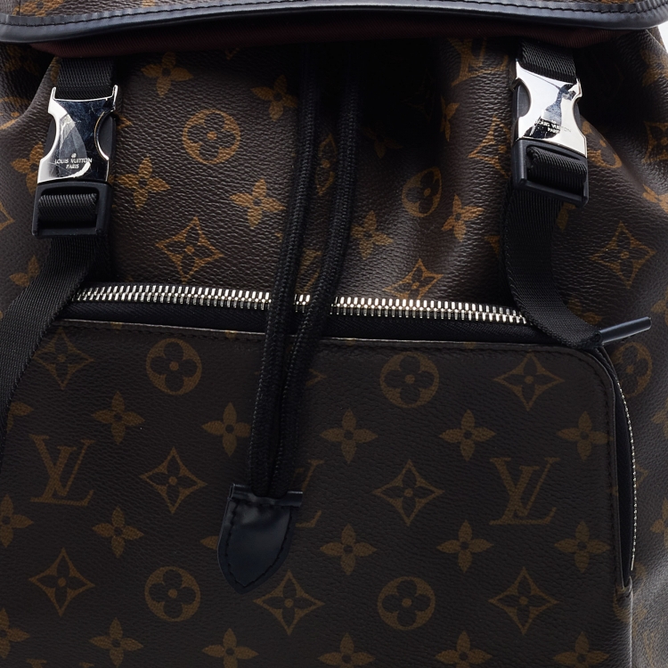 Pre Owned Louis Vuitton Monogram Macassar Zack Backpack