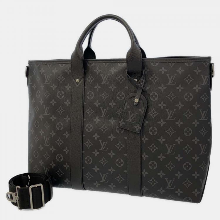 Louis Vuitton - Weekend MMTote Bag - Monogram Canvas - Black - Men - Luxury