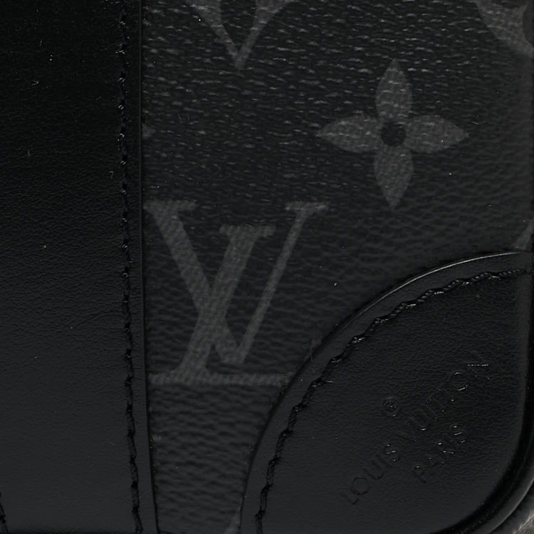 Pre Owned Louis Vuitton Monogram Eclipse Canvas Kasai Pochette