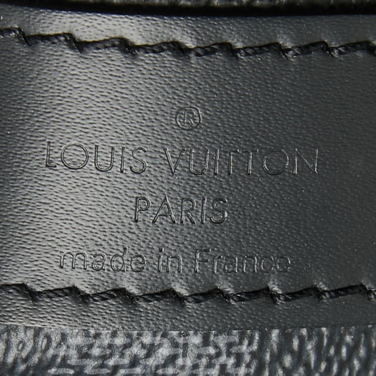 Pre Owned Louis Vuitton Damier Graphite Canvas Keepall Bandoulière 45