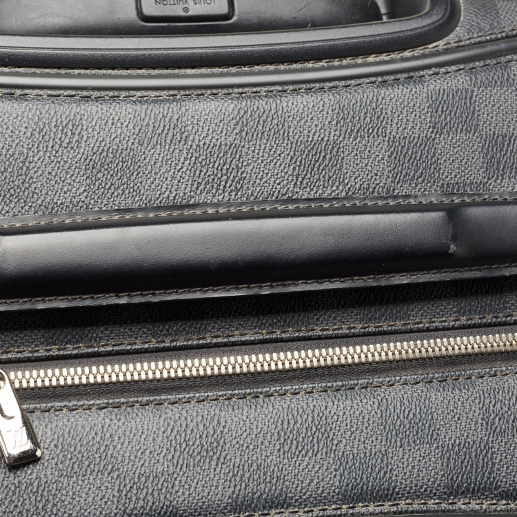 Pre Owned Louis Vuitton Damier Graphite Canvas Zephyr 70 Rolling Suitcase