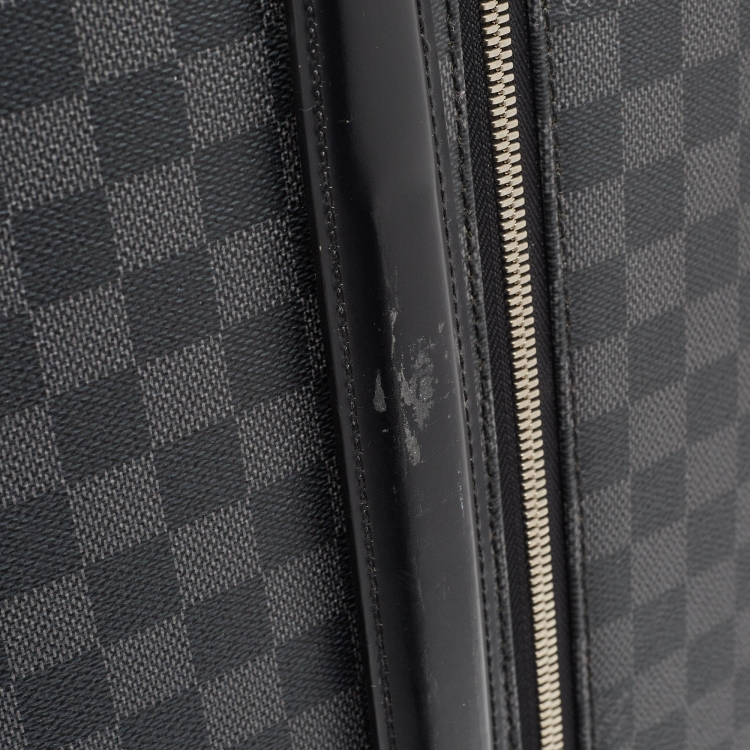 Pre Owned Louis Vuitton Damier Graphite Canvas Zephyr 70 Rolling Suitcase