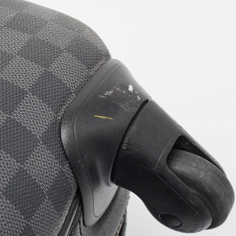 Pre Owned Louis Vuitton Damier Graphite Canvas Zephyr 70 Rolling Suitcase