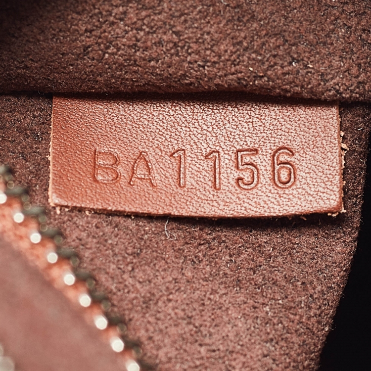 Pre Owned Louis Vuitton Acajou Ombre Leather Reporter Messenger Bag