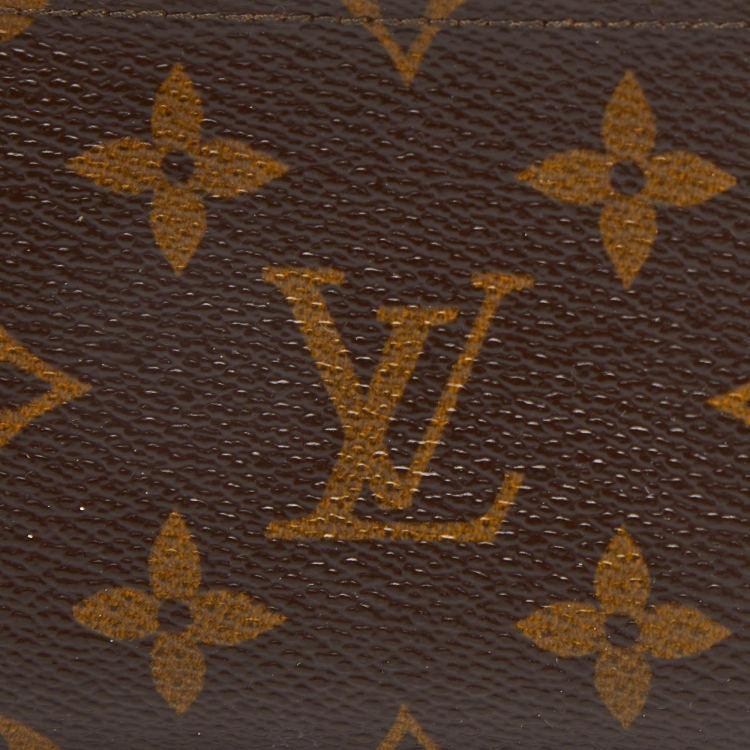Pre Owned Louis Vuitton Monogram Canvas Card Holder 