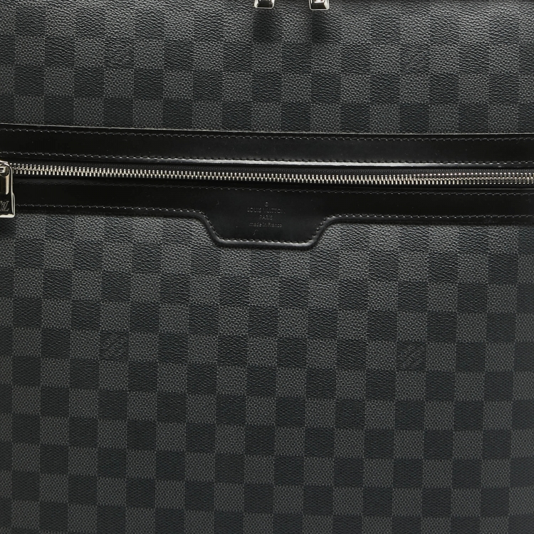Pre Owned Louis Vuitton Damier Graphite Canvas Pegase 45 Luggage