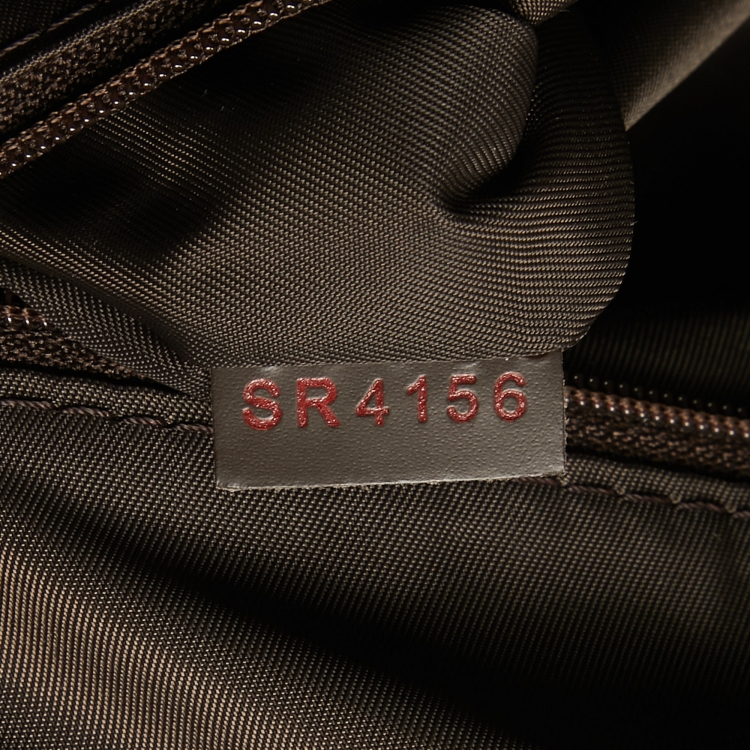 Pre Owned Louis Vuitton Damier Ebene Canvas Neo Eole 65 Rolling Duffle Bag