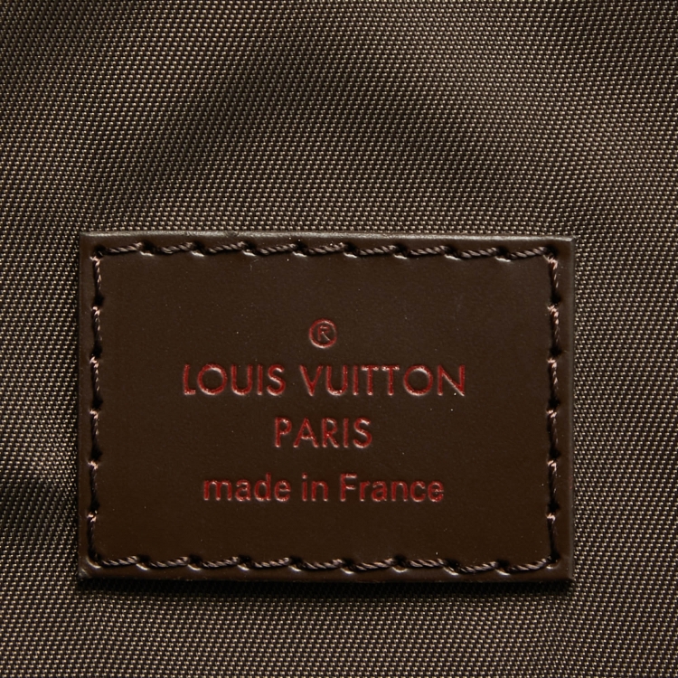 Pre Owned Louis Vuitton Damier Ebene Canvas Neo Eole 65 Rolling Duffle Bag