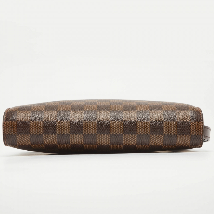 Pre Owned Louis Vuitton Damier Ebene Canvas Saint Louis Pochette
