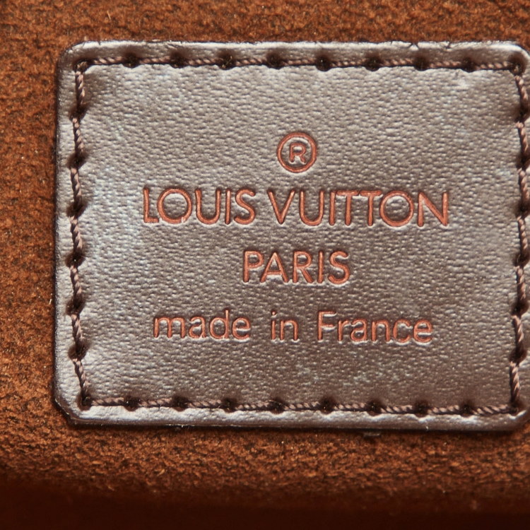 Pre Owned Louis Vuitton Damier Ebene Canvas Saint Louis Pochette