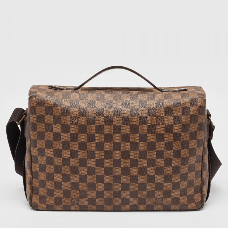 Pre Owned Louis Vuitton Damier Ebene Canvas Broadway Messenger Bag
