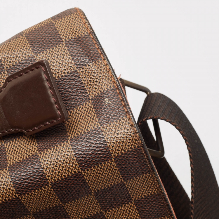 Pre Owned Louis Vuitton Damier Ebene Canvas Broadway Messenger Bag