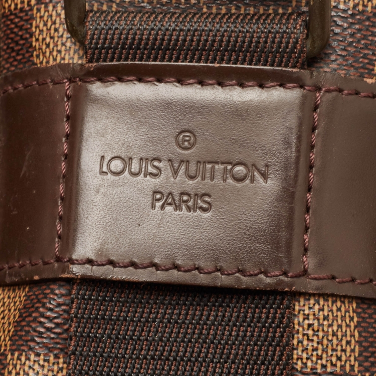 Pre Owned Louis Vuitton Damier Ebene Canvas Broadway Messenger Bag