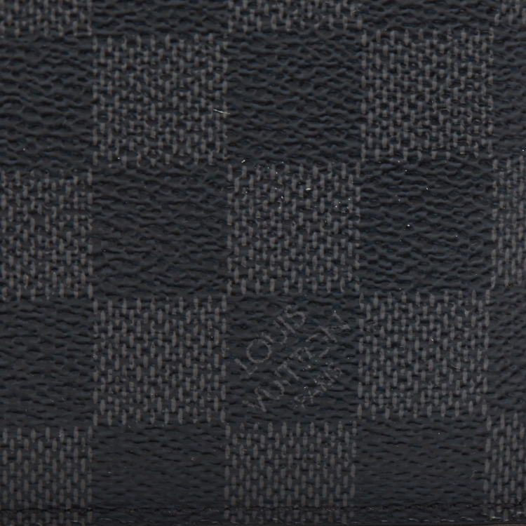 Pre Owned Louis Vuitton Monogram Eclipse Canvas Marco Wallet