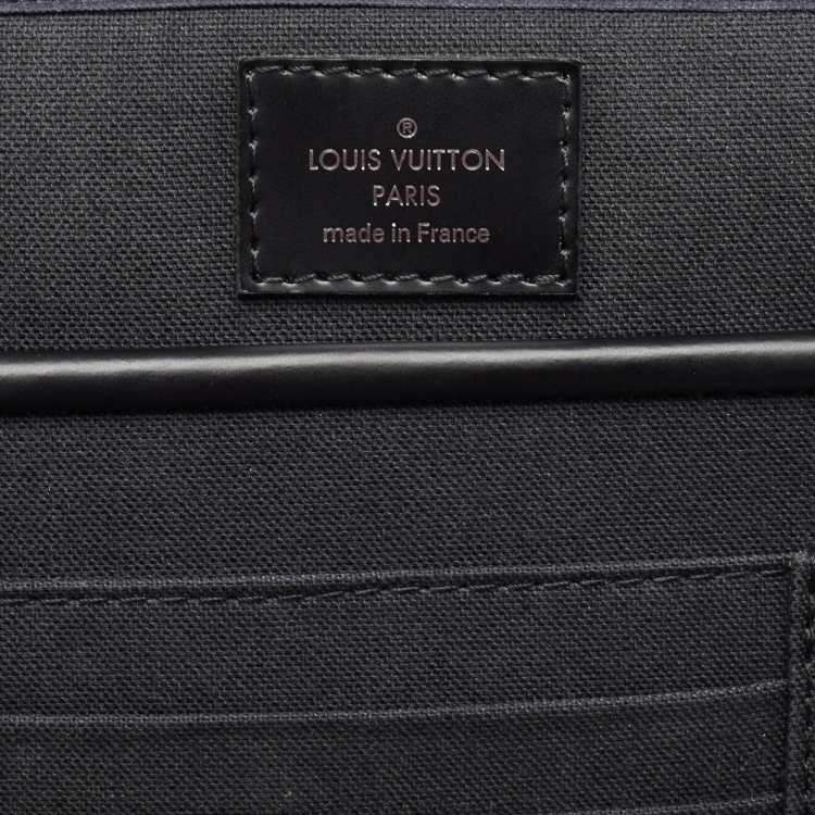 Pre Owned Louis Vuitton Damier Graphite Canvas Steeve Briefcase Bag