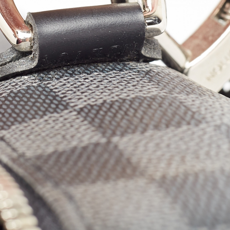 Pre Owned Louis Vuitton Damier Graphite Canvas Steeve Briefcase Bag