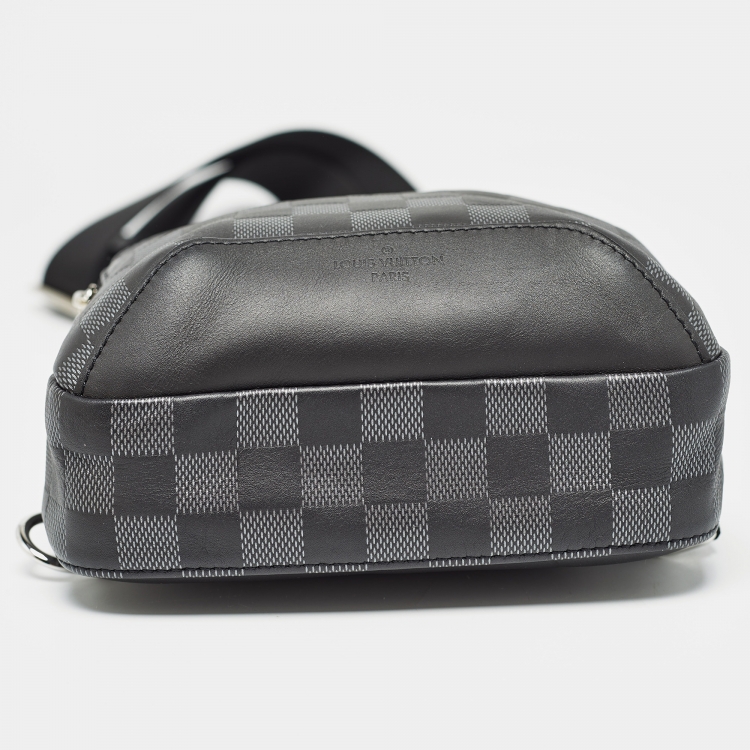 Pre Owned Louis Vuitton Damier Infini Avenue Sling Bag