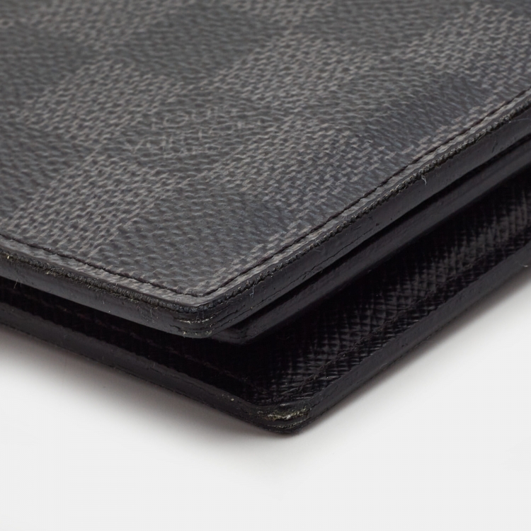 Pre Owned Louis Vuitton Damier Graphite Canvas Bifold Wallet