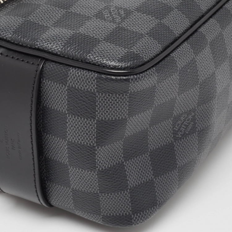 Pre Owned Louis Vuitton Damier Graphite Canvas Toiletry Pouch