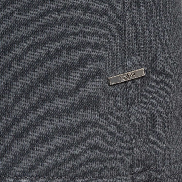 Pre Owned Louis Vuitton Grey Cotton Crew Neck T-Shirt S