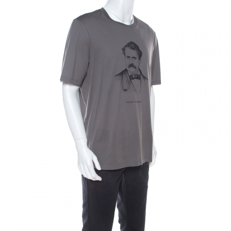 Louis Vuitton T-Shirt Printed Size XXL